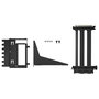 Fractal Design Kit de Soporte Vertical para Tarjeta Gráfica Flex 2 PCIe 4.0 (FD-A-FLX2-001) - Incluye Cable Riser de 19,5 cm, Compatible con North, Define 7, Meshify 2, Color Negro