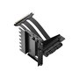 Fractal Design Kit de Soporte Vertical para Tarjeta Gráfica Flex 2 PCIe 4.0 (FD-A-FLX2-001) - Incluye Cable Riser de 19,5 cm, Compatible con North, Define 7, Meshify 2, Color Negro