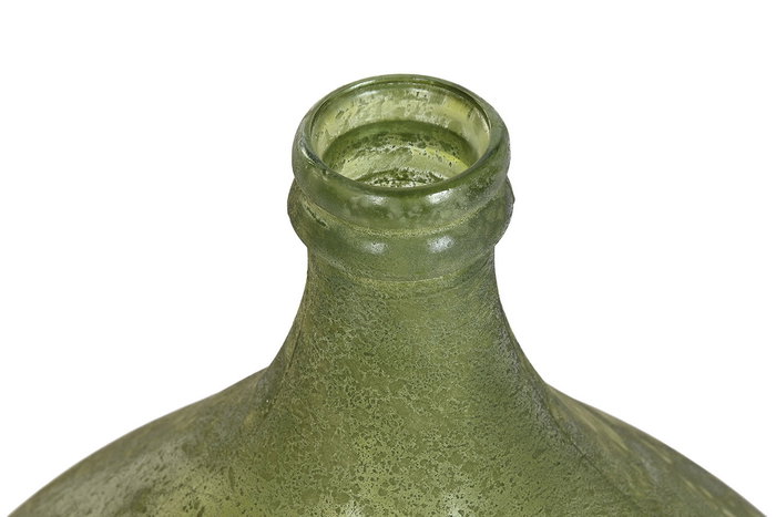 DKD Home Decor F643 Jarron Cottage Verde Cristal Reciclado 40 x 56 x 40 cm