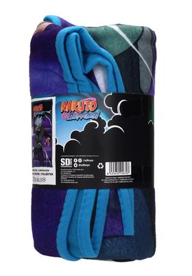 Kakashi Manta Polar 100X150 Cm Naruto