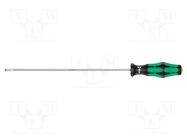 WERA Destornillador plano estándar 3,5x0,6mm con punta de 200mm