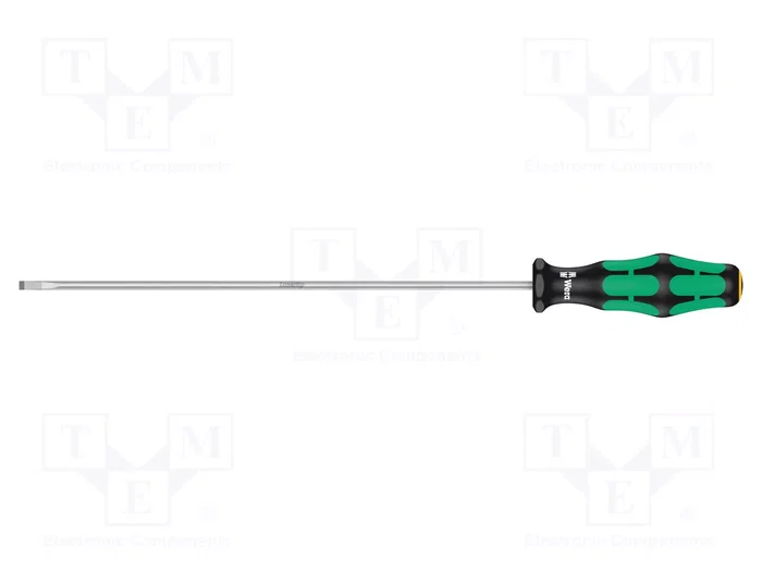 WERA Destornillador plano estándar 3,5x0,6mm con punta de 200mm WERA Destornillador plano estándar 3,5x0,6mm con punta de 200mm