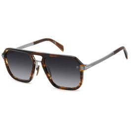 David Beckham DB-7136-S-6C5 Gafas de sol Marrón/Gris