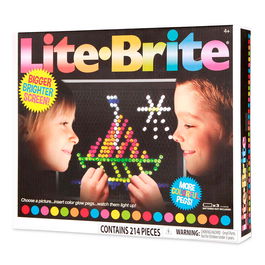 Deqube Lite Brite Juego de Creatividad y Arte con Luz para Niños con Plantillas y Luces LED Interactivas