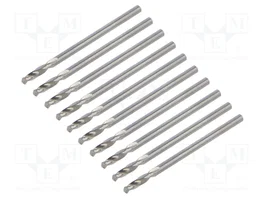 RECA Broca corta para metal de acero rápido HSS, 2 mm x 38 mm