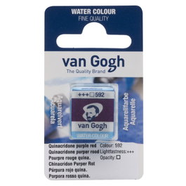 Van Gogh Acuarela Pastilla Púrpura Rojo Quinacridona 592