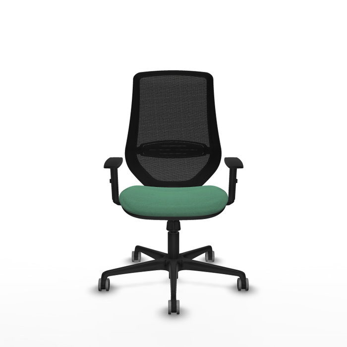 PIQUERAS Y CRESPO Silla de oficina Mardos con mecanismo Sincro Verde esmeralda y Negro PIQUERAS Y CRESPO Silla de oficina Mardos con mecanismo Sincro Verde esmeralda y Negro
