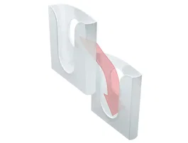 Leitz Expositor Mural Pared DIN A4 Transparente Plástico 255x280x45 mm