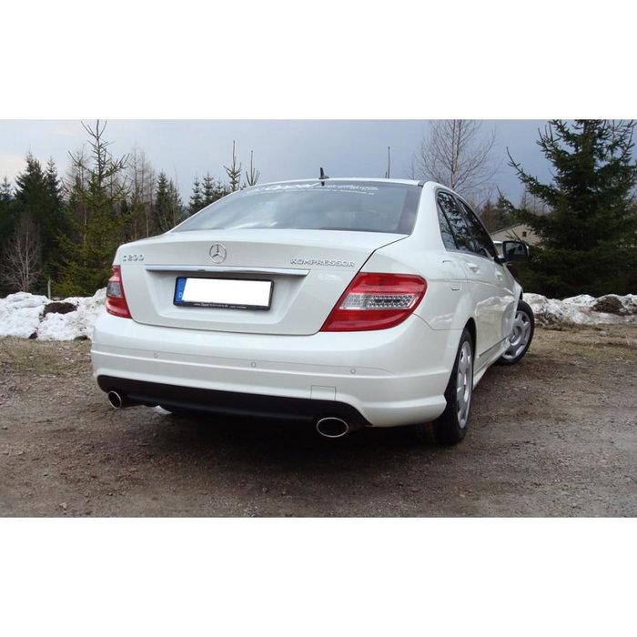 Fox Silencioso Trasero Mercedes Clase C (W204/S204) 4 Cilindros 1.6L a 2.2L D desde 2007 FXMB032003-461 - Homologación ECE, Incluye accesorios