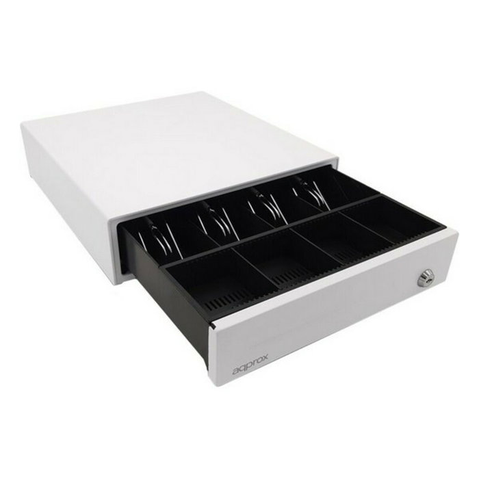 Approx appCASH33WH Cajón Portamonedas Blanco