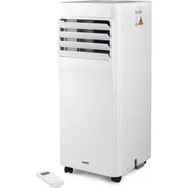 Domo Aire Acondicionado Portátil DO10162 7000 BTU 4 en 1 Frío Ventilación Deshumidificación Purificación Blanco