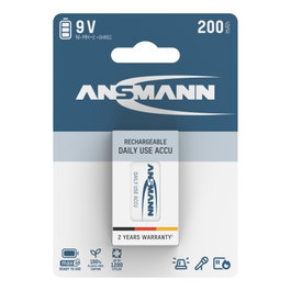 Ansmann maxE 9V Block 200 mAh
