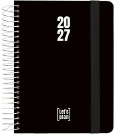 GRAFOPLAS Agenda Anual 2027 A6 Negro