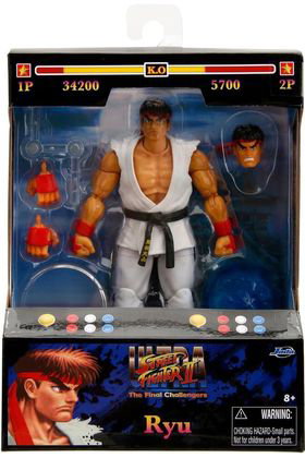 Jada Toys Ultra Street Fighter II: The Final Challengers Figura 1/12 Ryu 15 cm