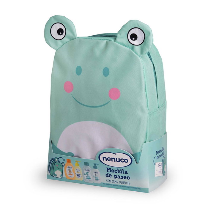 Nenuco Mochila Ranita con Set de 4 Piezas Nenuco Mochila Ranita con Set de 4 Piezas