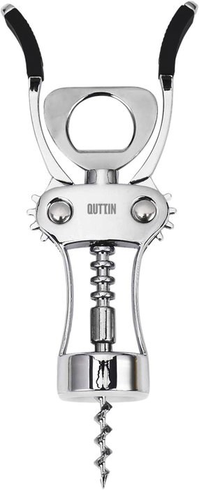 Quttin Sacacorchos Zinc Alloy para Botellas de Vino, 19 x 5.6 x 3.8 cm (24 Unidades)