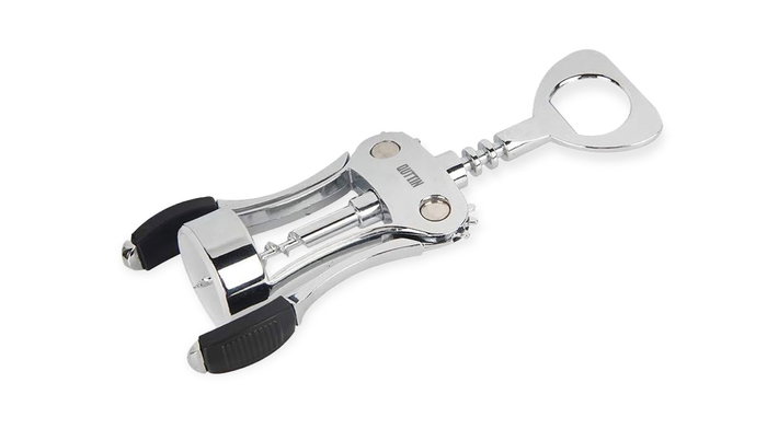 Quttin Sacacorchos Zinc Alloy para Botellas de Vino, 19 x 5.6 x 3.8 cm (24 Unidades)