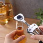 Quttin Sacacorchos Zinc Alloy para Botellas de Vino, 19 x 5.6 x 3.8 cm (24 Unidades)