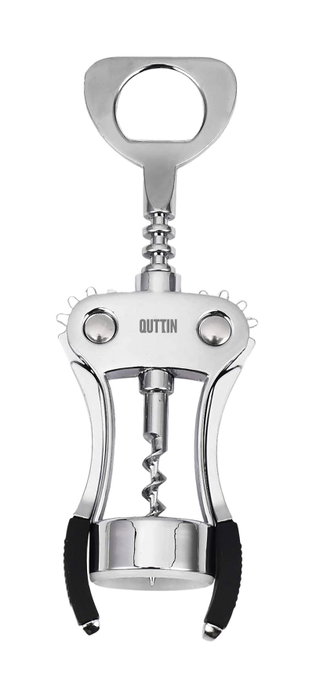 Quttin Sacacorchos Zinc Alloy para Botellas de Vino, 19 x 5.6 x 3.8 cm (24 Unidades)