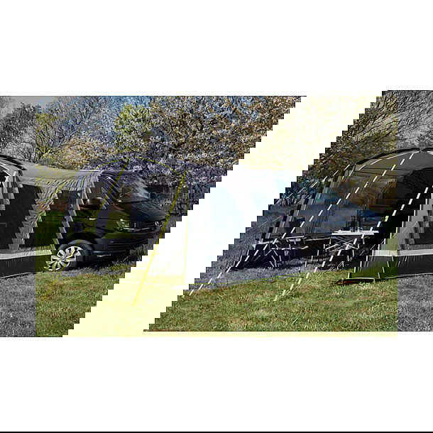 High Peak Trento 2.0 Tienda de Campaña Tipo Túnel para Excursión con Mochila, Estructura Rígida, Color Gris y Cal