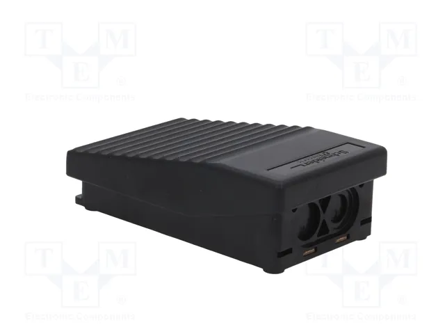 SCHNEIDER ELECTRIC Interruptor de pie SPST-NO + SPST-NC Negro