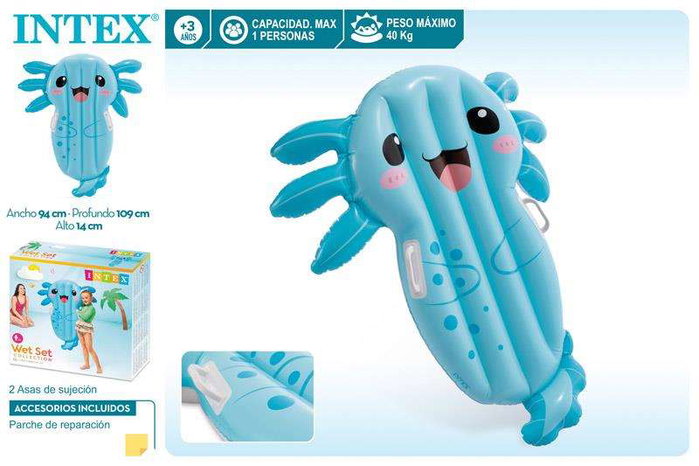 Intex Colchoneta Hinchable Ajolote 117x107cm