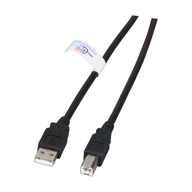 EFB Elektronik K5203.1 Cable USB 2.0 A-B de 1m, Negro EFB Elektronik K5203.1 Cable USB 2.0 A-B de 1m, Negro