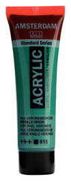 Amsterdam Standard Series Color Acrílico Verde Paolo Veronés 615 de 20 ml