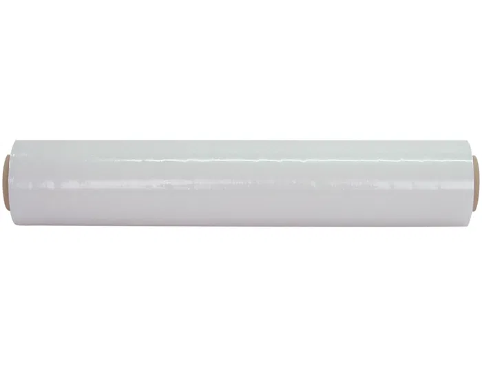 Q-connect Film Extensible Manual Transparente, 500 mm Ancho x 145 m Largo, 23 Micras