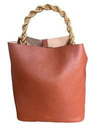Jeans, Bolsa de tela, Coñac, HWAIDML2301COG, Para mujeres
