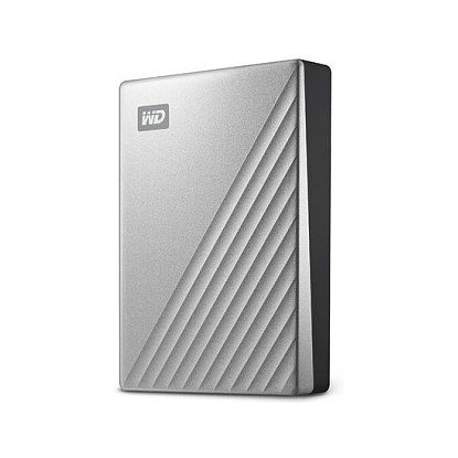 Western Digital My Passport Ultra 1TB HDD Portátil Externo USB-C/USB 3.0 Plata