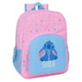 Safta Mochila Stitch Bright Disney adaptable a carro
