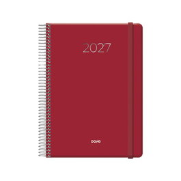 DOHE Agenda Anual 2027 Colour Vibes Espiral Tapa Extra Burdeos