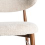 Ixia Taburete 65cm Beige Tejido-Metal