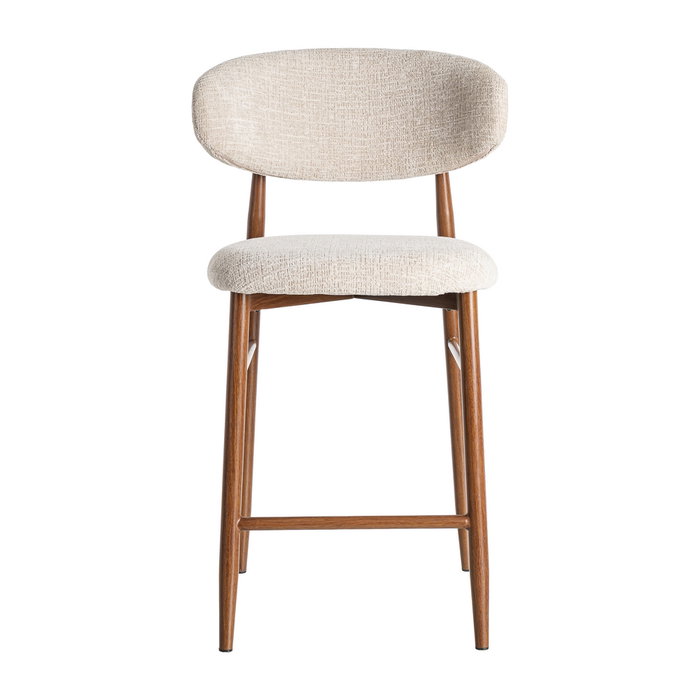 Ixia Taburete 65cm Beige Tejido-Metal Ixia Taburete 65cm Beige Tejido-Metal