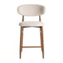 Ixia Taburete 65cm Beige Tejido-Metal