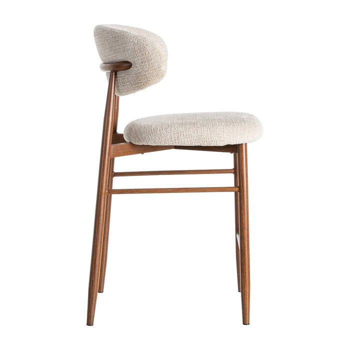 Ixia Taburete 65cm Beige Tejido-Metal Ixia Taburete 65cm Beige Tejido-Metal