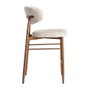 Ixia Taburete 65cm Beige Tejido-Metal