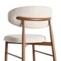 Ixia Taburete 65cm Beige Tejido-Metal