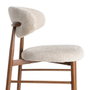 Ixia Taburete 65cm Beige Tejido-Metal