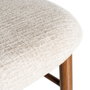 Ixia Taburete 65cm Beige Tejido-Metal