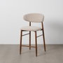 Ixia Taburete 65cm Beige Tejido-Metal