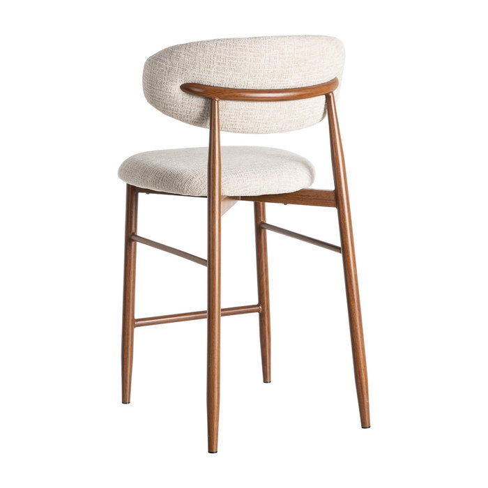 Ixia Taburete 65cm Beige Tejido-Metal Ixia Taburete 65cm Beige Tejido-Metal