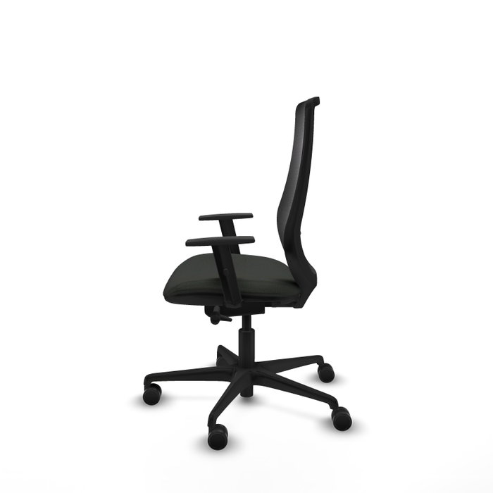 PIQUERAS Y CRESPO Silla de oficina Mardos con mecanismo Sincro/Traslack en Negro