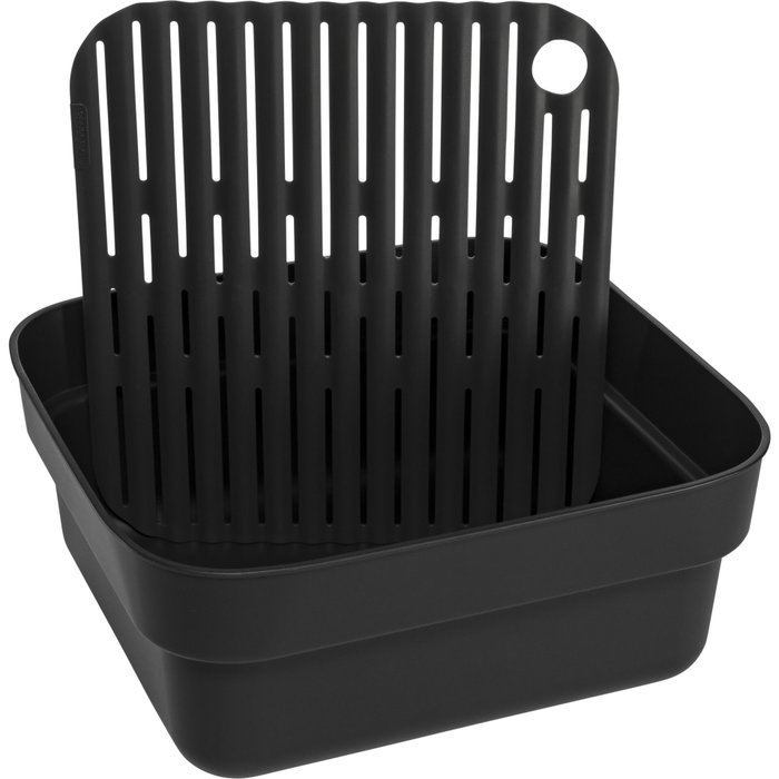 Brabantia Recipiente para Lavar Platos Gris Oscuro Brabantia Recipiente para Lavar Platos Gris Oscuro