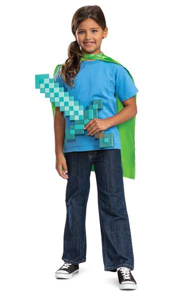 Jakks Pacific Set de Espada y Capa Minecraft Jakks Pacific Set de Espada y Capa Minecraft