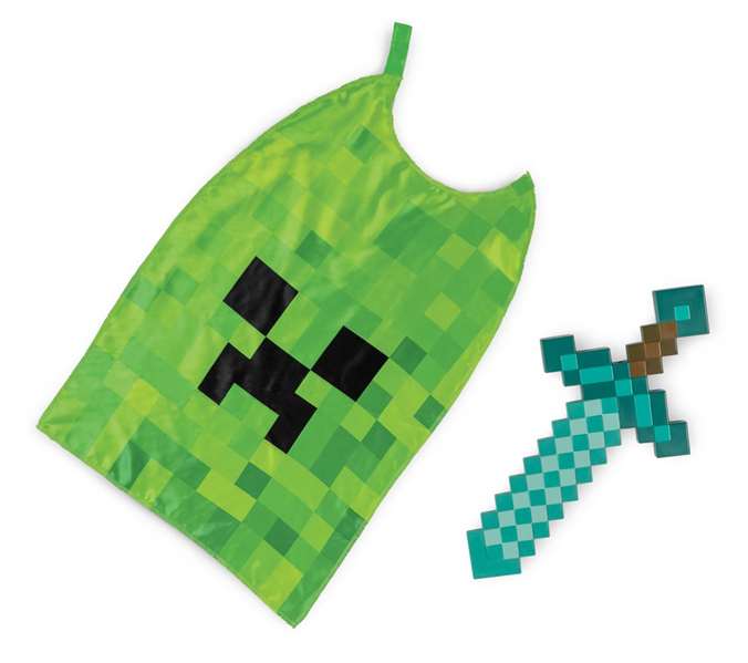 Jakks Pacific Set de Espada y Capa Minecraft Jakks Pacific Set de Espada y Capa Minecraft