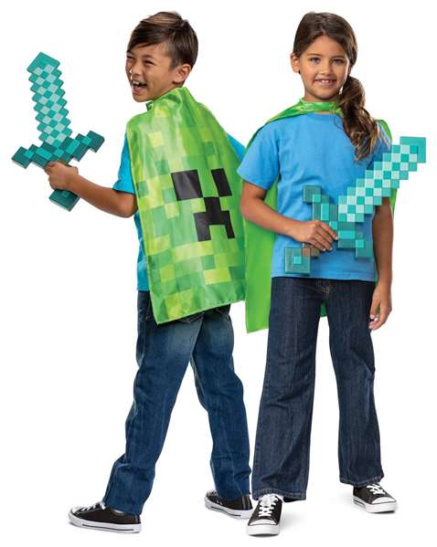 Jakks Pacific Set de Espada y Capa Minecraft Jakks Pacific Set de Espada y Capa Minecraft