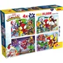 Liscianigiochi Rompecabezas MaxiFloor Doble Cara Spidey, 2 Puzzles de 48 Piezas, A partir de 4 años