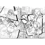 Liscianigiochi Rompecabezas MaxiFloor Doble Cara Spidey, 2 Puzzles de 48 Piezas, A partir de 4 años